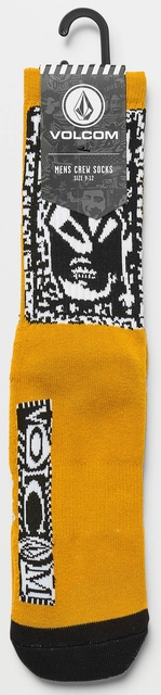 Volcom Dental Sock Pr Old Gold - One Size 