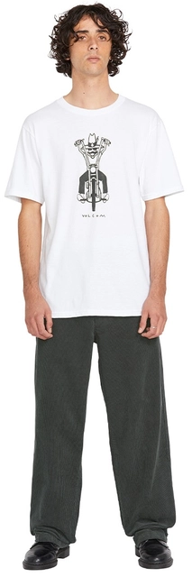 Volcom Stone Drifter SS Tee White - M 