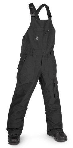 Volcom Barkley Ins Bib Overall Black