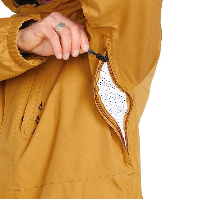 Volcom Dua Gore-Tex Jacket Caramel - L 