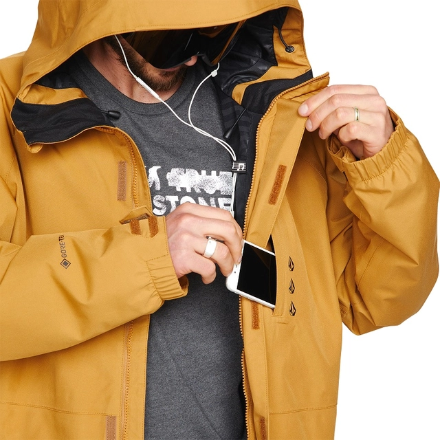 Volcom Dua Gore-Tex Jacket Caramel - L 