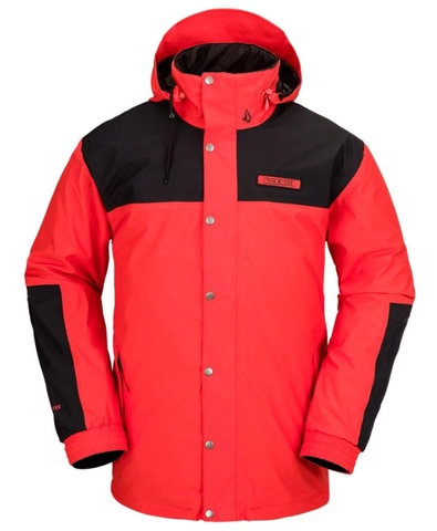 Volcom Longo Gore-Tex Jacket Orange Shock