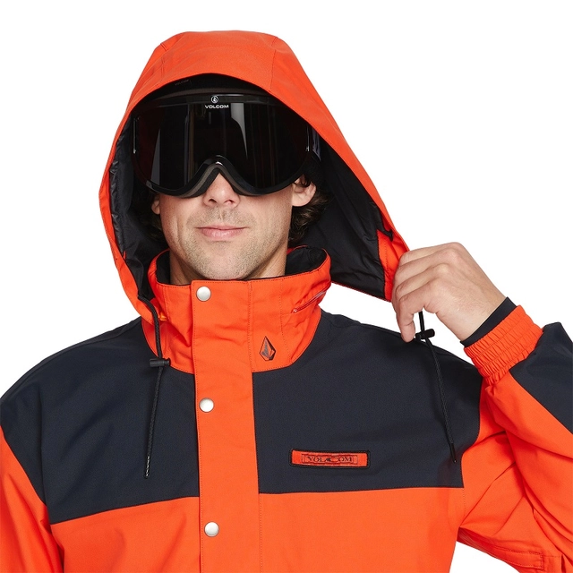 Volcom Longo Gore-Tex Jacket Orange Shock - L 