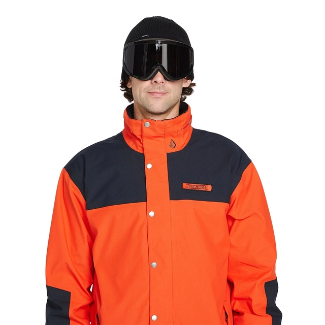 Volcom Longo Gore-Tex Jacket Orange Shock - L 