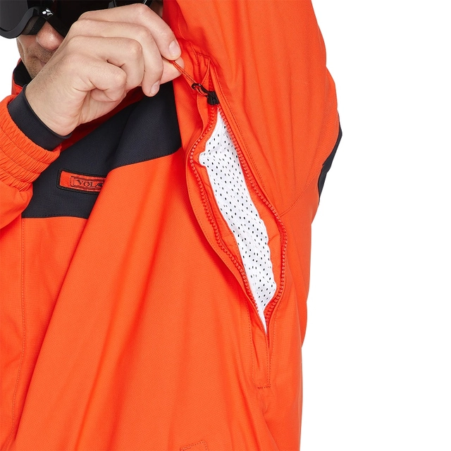 Volcom Longo Gore-Tex Jacket Orange Shock - L 