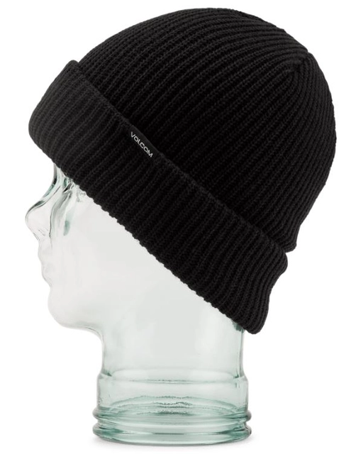 Volcom Polar Lined Beanie Black - One Size 