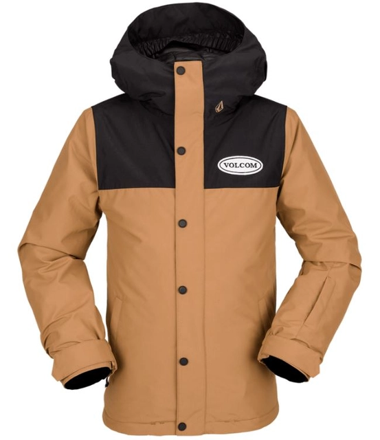Volcom Stone.91 Ins Jacket Caramel - S/8år 