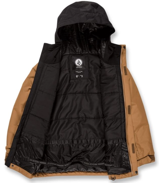Volcom Stone.91 Ins Jacket Caramel - S/8år 