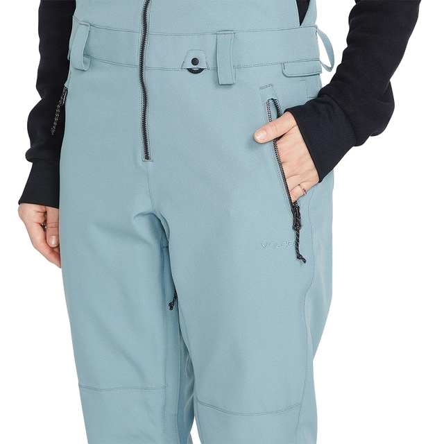 Volcom Swift Bib Overall Green Ash - M 