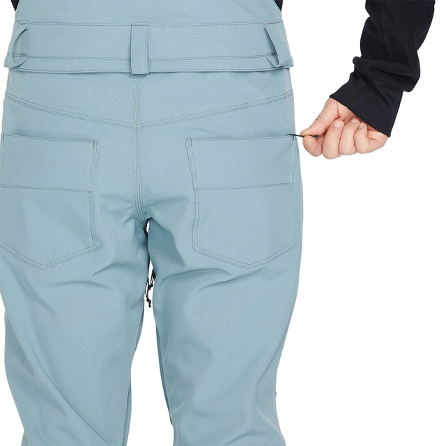 Volcom Swift Bib Overall Green Ash - M 
