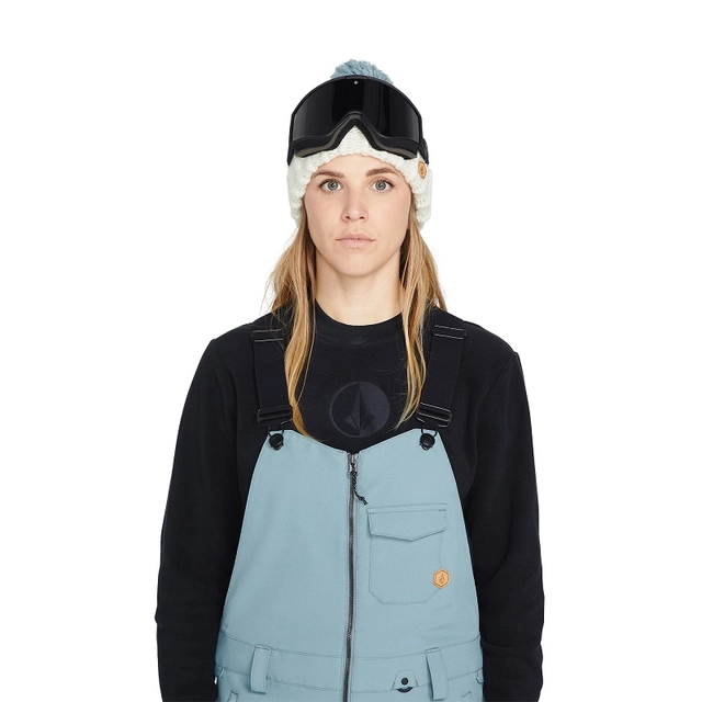 Volcom Swift Bib Overall Green Ash - M 
