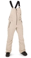 Volcom Swift Bib Overall Sand - L