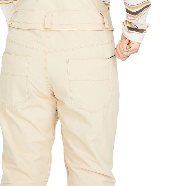 Volcom Swift Bib Overall Sand - L 