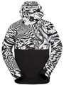 Volcom Hydro Riding Hoodie Black White - L