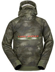 Volcom Hydro Riding Hoodie Cloudwash Camo - M