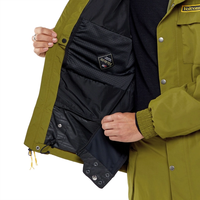 Volcom Longo Gore-Tex Jacket Moss - L 