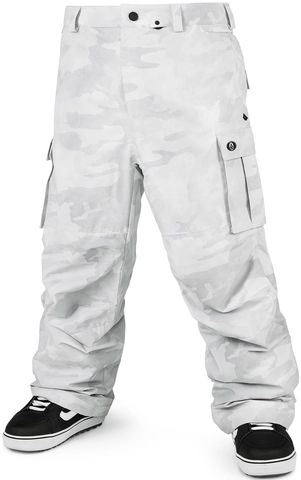 Volcom NWRK Baggy Pant White Camo