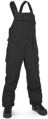 Volcom Creston 3D Stretch Bib Overall Black - L