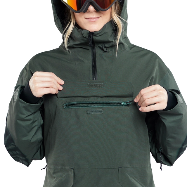 Volcom Fern Ins Gore Pullover Eucalyptus - XL 