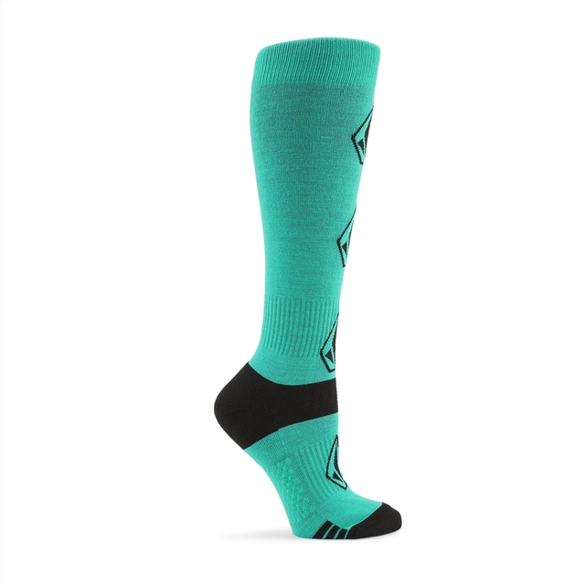 Volcom Sherwood Sock Vibrant Green - M/L 