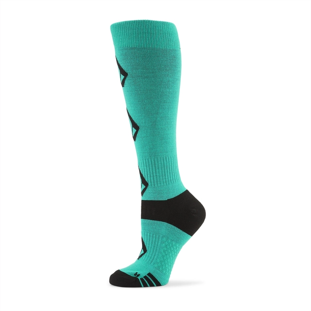 Volcom Sherwood Sock Vibrant Green - M/L 