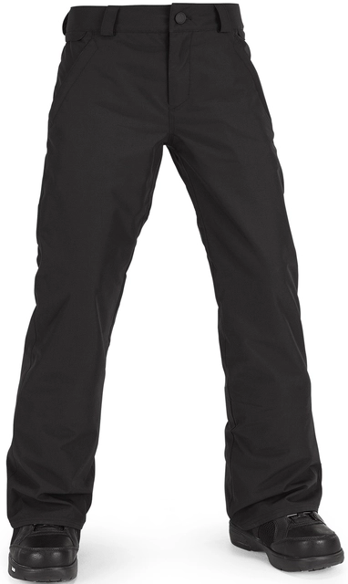 Volcom Freakin Chino Youth Ins Pant Black - L/12år 