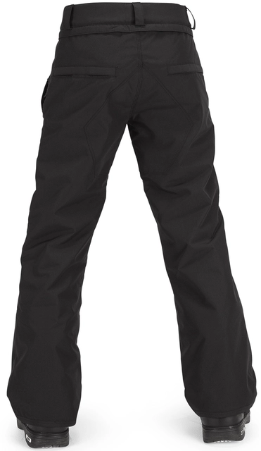 Volcom Freakin Chino Youth Ins Pant Black - L/12år 