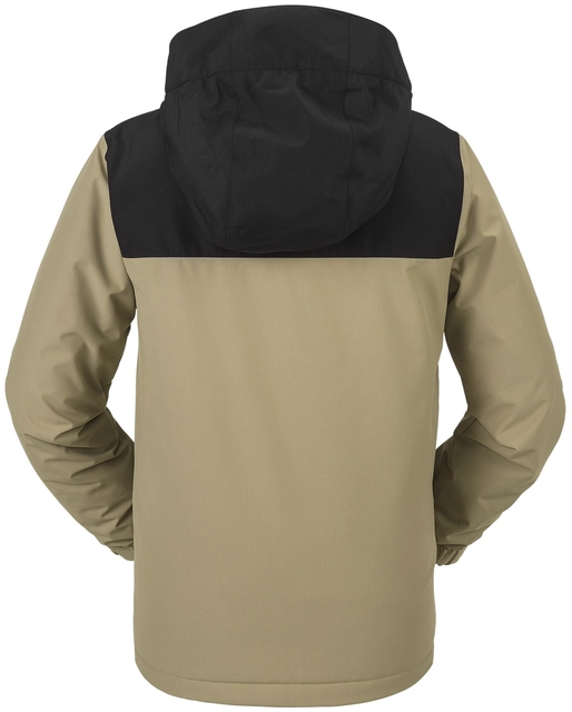 Volcom Stone.91 Ins Jacket Dark Khaki - S/8år 