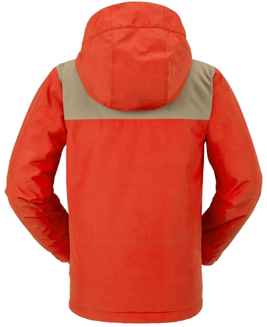 Volcom Stone.91 Ins Jacket Orange Shock - L/12år 