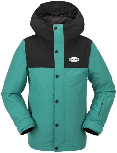 Volcom Stone.91 Ins Jacket Vibrant Green - L/12år 