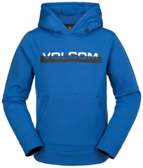 Volcom Youth Riding Fleece Blue - L/12&#229;r