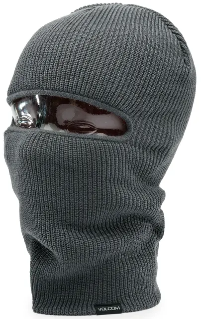 Volcom Two Faced Balaclava Charcoal - One Size 