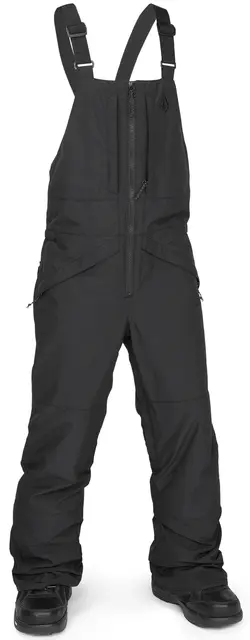 Volcom Barkley Ins Bib Overall Black - L/12år 