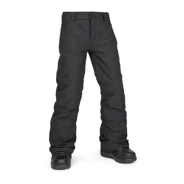 Volcom Freakin Chino Youth Ins Pant Black - L/12år 