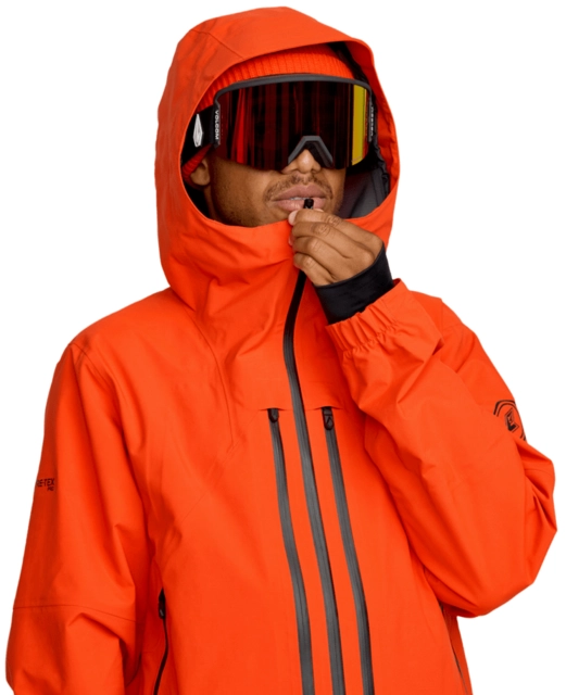Volcom Anyox Guide Gore Pro Shell Jkt Orange Shock - L 