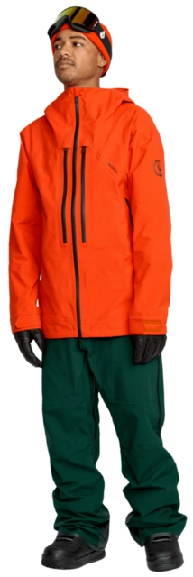 Volcom Anyox Guide Gore Pro Shell Jkt Orange Shock - L 