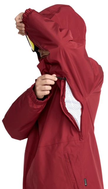 Volcom Dua Gore-Tex Jacket Burnt Red - L 