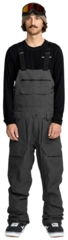 Volcom Roan Bib Overall Dark Grey - L