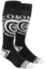 Volcom Spiral Over-The-Calf Sock Black - S 