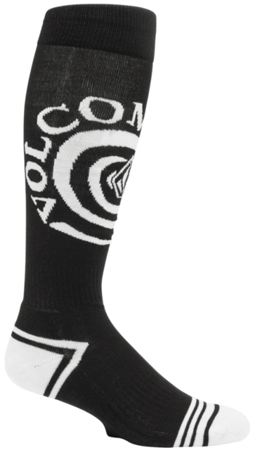 Volcom Spiral Over-The-Calf Sock Black - L 