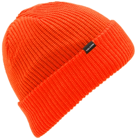 Volcom Sweep Lined Beanie Orange Shock