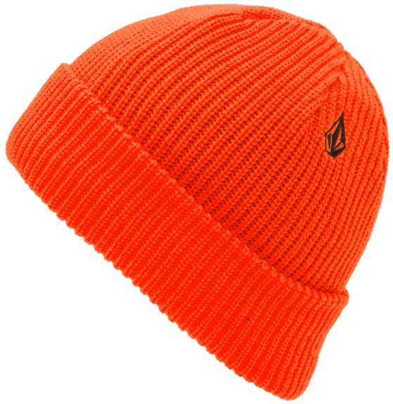 Volcom Sweep Lined Beanie Orange Shock 