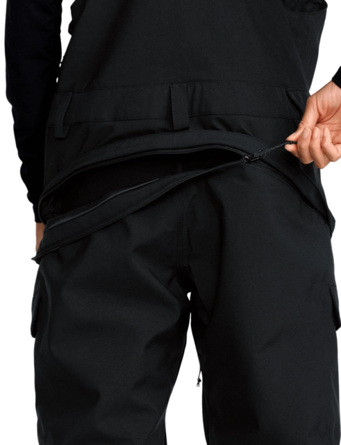 Volcom Creston 3D Stretch Bib Overall Black - L 