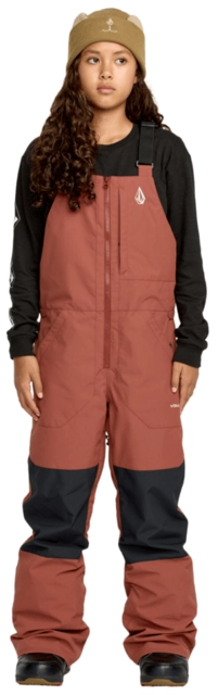 Volcom Barkley Ins Bib Overall Henna - L/12år 