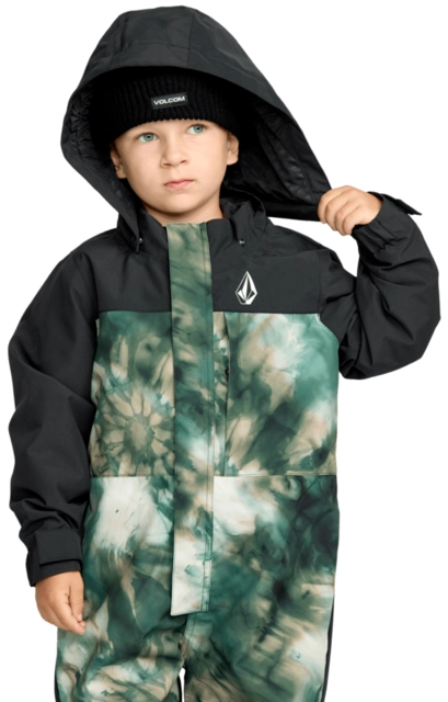 Volcom Little Flurry One Piece Green - 2år 