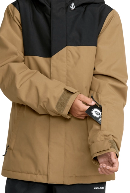 Volcom Stone.91 Ins Jacket Bronze - L/12år 