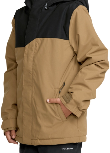 Volcom Stone.91 Ins Jacket Bronze - L/12år 