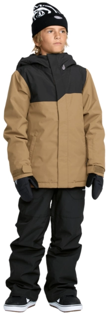 Volcom Stone.91 Ins Jacket Bronze - L/12år 