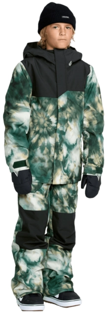 Volcom Stone.91 Ins Jacket Green - L/12år 