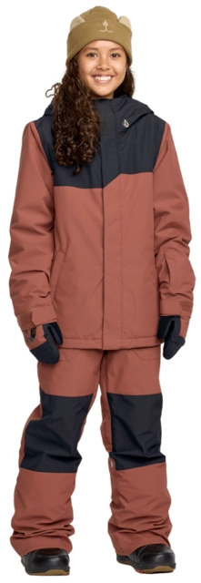 Volcom Stone.91 Ins Jacket Henna - L/12år 